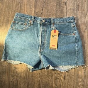 Levi's Classic Blue Jean Shorts